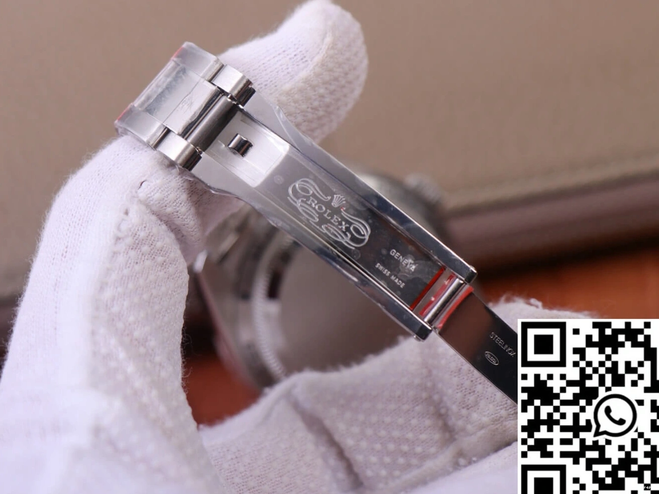 116400 JB Silver Factory Replica Rolex LNT01HS-001 watch Noir Label Base Design case Milgauss 0313